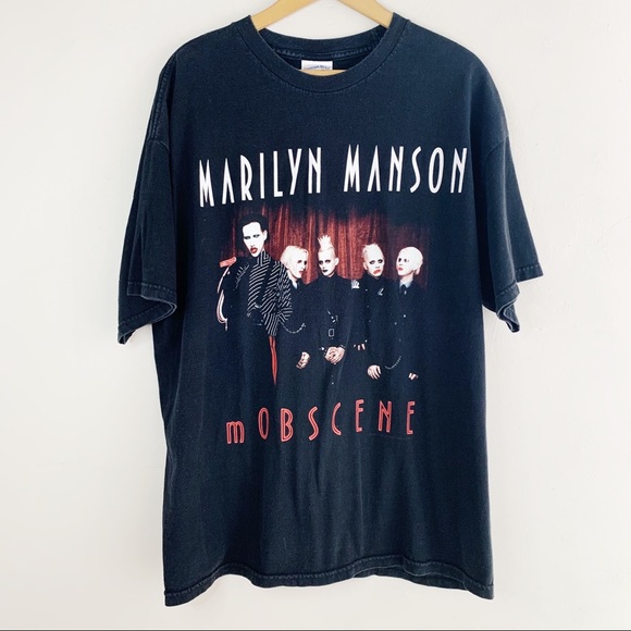 Marilyn manson band tee Clearance